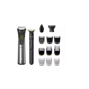 Philips | All-in-One Trimmer | MG9552/15 | Cordless | Wet & Dry | Number of length steps 27 | Silver/Black/Green
